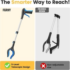 Telescopic Grabber Reacher Tool – Adjustable & Extendable