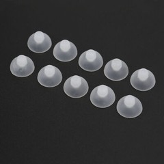 10PCS Hearing Aid Domes Closed Silicone Hearing Aid Ear Tips Detachable Washable