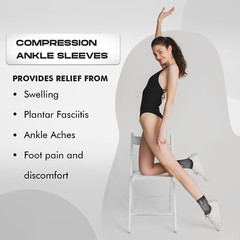 BeSavage Soothers Socks Anti Fatigue Compression Foot Sleeve Brace Support Sock