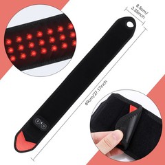 Red Light Therapy Wrist & Hand Massager 36 LED Wireless Heated Pad 3000mAh