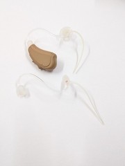 Otofonix BS058E R RIGHT Single Hearing Aid Hearing Amplifier W Case Beige