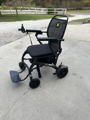 Golden Cricket GP302 Foldable Power Chair – Lightweight 100% Carbon Fiber Frame