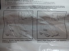 Pride Mobility Corp. Large Scooter Weather Vinyl Cover 84″L x49″H
