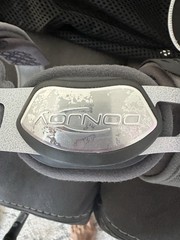 DonJoy OA Nano Knee Brace Medium Right Gray Adjustable Stabilization w/ Bag