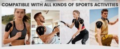PreCut Kinesiology Tape for Shoulder (15 Pcs) – Waterproof & Breathable