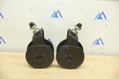 PAIR 6″ Caster Wheel Tire FORKS for Quantum Edge 3 / Q6 2.0 Power Chairs