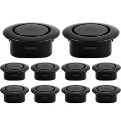 10PCS Car Bumper Hole Plugs Parking Sensor Covers Universal Dustproof