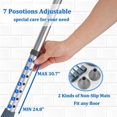 Toilet Safety Rails (300 LB) – Adjustable, Foldable Toilet Handle Dark Gray