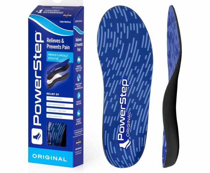 Powerstep Full Length Orthotics Arch Heel Support Insole