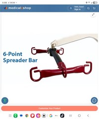 Span America F500P Full Body Power Patient Lift