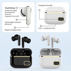 Rechargeable noise-cancelling Amplifiers in-Ear Hearing aids For the Seniors