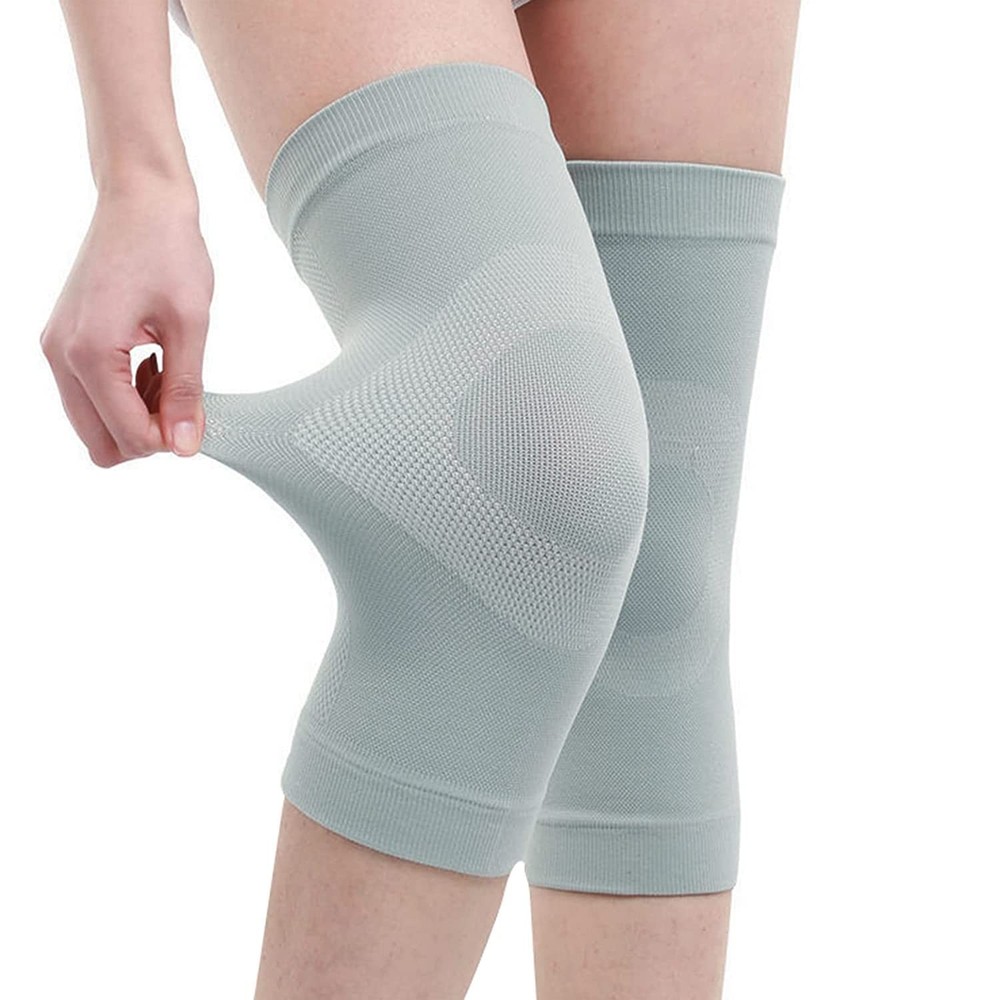 1 Pair Compression Knee Sleeve for Men Women, Cotton Knee Brace Leg Support f…
