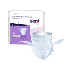 Seni Disposable Underwear 2X-Large 48 Ct