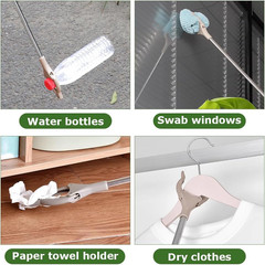 Grabber Tool, 2pcs 40cm Grabber Reacher Tool Trash Litter Picker Trash Adults Ki
