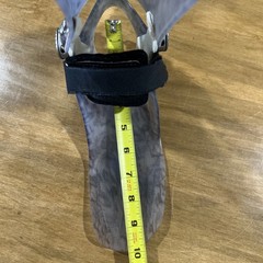 AFO Molded Hinged Left Brace Support Orthosis ANKLE Foot Small Adult