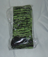Compression Socks Womens L/XL Green Black Knee High