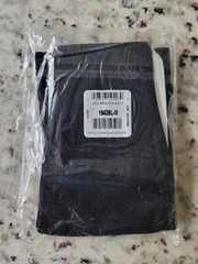 1 Pair TRUFORM 1942BL-M Black Knee High Closed Toe Compression Socks Men’s