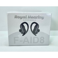 Royal Hearing Aid Bluetooth Wireless Headphones Earbuds Charging Case F-AID 8