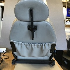 JAZZY select 6 seat LEATHER seat assembly see pictures!