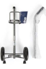 Drive Medical Adjustable Oxygen Cylinder Cart Silver Vein Finish 13002SV-6 1 EA