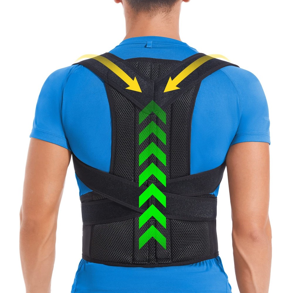Back Brace Posture Corrector for Women and Men, Back Braces for Upper and Low…