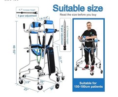 Adult Standing Walker for Seniors, Hemiplegia Rehabilitation hemi Walker Lower