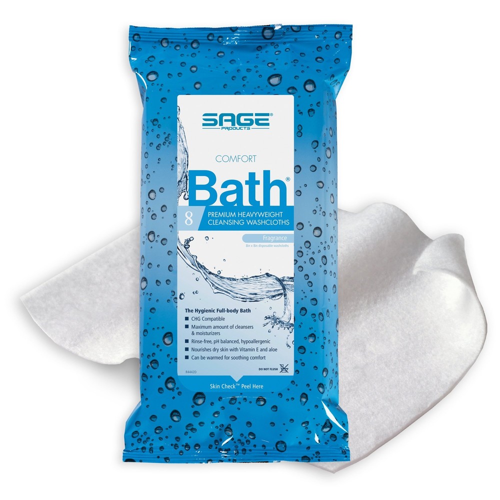 Comfort Bath Cleansing Washcloths Case of 352