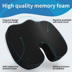Seat Cushion &Office Chair Cushion,Lumbar Support Pillow for Office Chair,Erg…