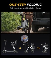 32LBS Lightweight Mobility Scooters Power Wheelchair Folding Electric Scooter