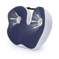 Orthopedic Memory Foam Seat Cushion for Tailbone, Sciatica, Prostate & Back Pain