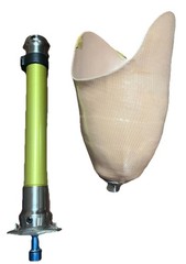 Titan Otto Brock Prosthetic Leg Shaft 2r38
