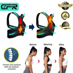 Back Brace Posture Corrector Shoulder Straightener Belt Pain Relief Fortemotus