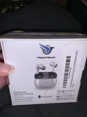 HearHawk Wireless Bluetooth Earbuds Hearing Aids Over Counter Sound Amplifier