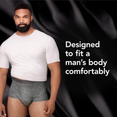 Depend Real Fit Adult Diapers, Incontinence Underwear for Men, Disposable, Maxim