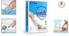 Watertight Universal Cast Cover for Shower – Comfortable & Reusable Protection
