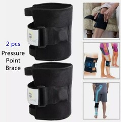 2 Pack BeActive Plus AS SEEN ON TV Pressure Point Brace Relieve Acupressure Leg