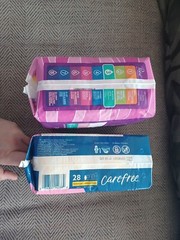 Poise Light Regular 30 Count + Carefree Ultra Thin 28 Count Pads!!