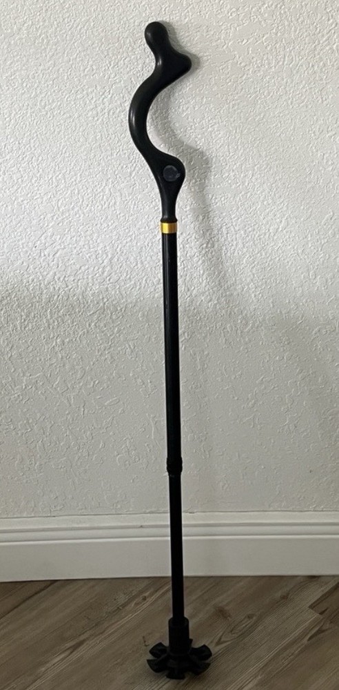 Campbell Posture Cane – Walking Stick Cane Foldable – Adjustable Height