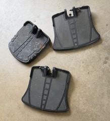 Three Quantum Foot Rest Feet Plate/Platform Footrest Footplate For Wheelchair