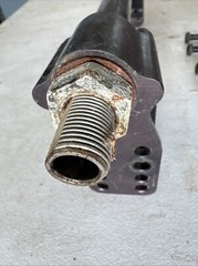 Quickie IRIS TILT in the space Axle Receiver Assembly with hardware 17”