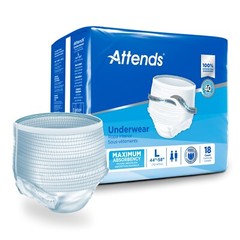 Attends Disposable Underwear Large AP0730 Heavy 72 Ct