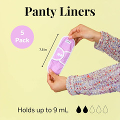 Pixie Cotton Cloth Pads for Feminine Care – 100% Organic Reusable Pads – Ranked