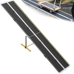 12 ft Aluminum Multi-Folding Wheelchair Scooter Mobility Ramp Portable Non-Slip