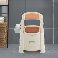 For The Elderly and The Sick TPE Home Portable Toilet with Sensor Night Light��!