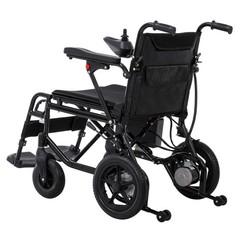 Lightweight Foldable Electric Wheelchair for Adults Black – Used Good