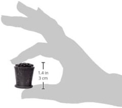 Non-Slip Heavy-Duty Rubber Ferrules for Walking Stick – Black, 19mm, Pack of 4