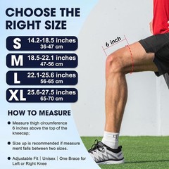 Adjustable Elite Knee Support for Meniscus Tears, Arthritis & Active Lifestyle