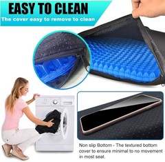 Cooling Gel Seat Cushion – 1.65“ Thick Comfort for Tailbone Pain Relief