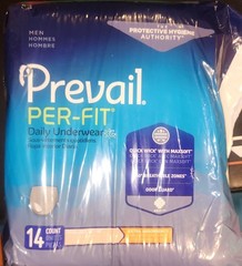 Prevail Per-Fit Daily Underwear Extra Large 14 Count Extra Absorbency XL 58-68