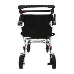 Folding Wheelchair Seniors Portable Travel Transport Wheel Chair 160kg/352.74lb